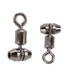 NOENNULL pack of 10 swivels laid out for versatile fishing use