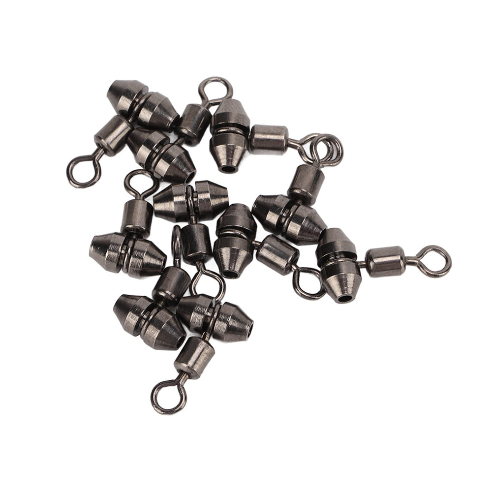 NOENNULL brass swivel with T-turn design demonstrates smooth rotation to prevent twists.