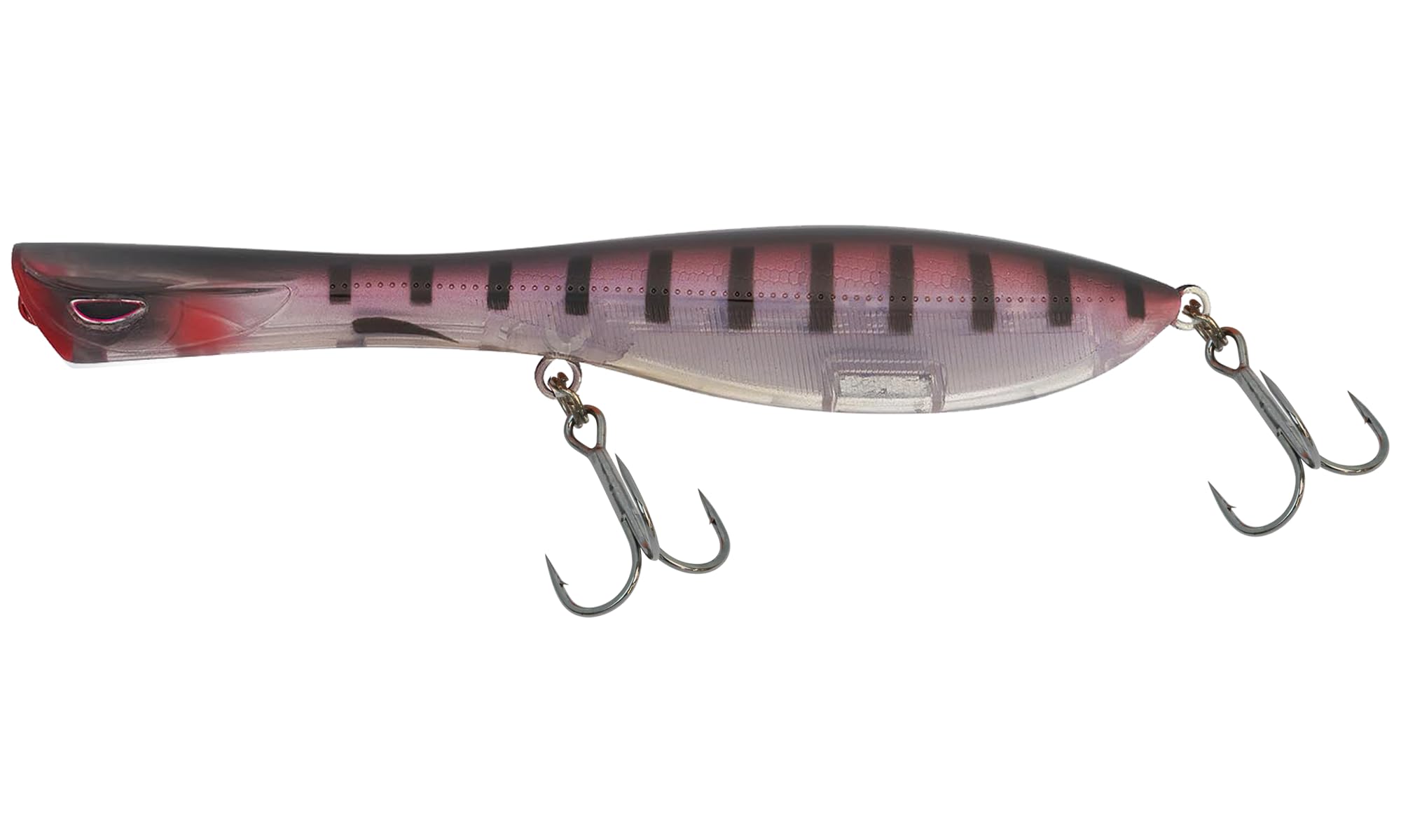 Nomad Dartwing 125 Floating Lure with winged head enhances casting distance and targets freshwater predators.