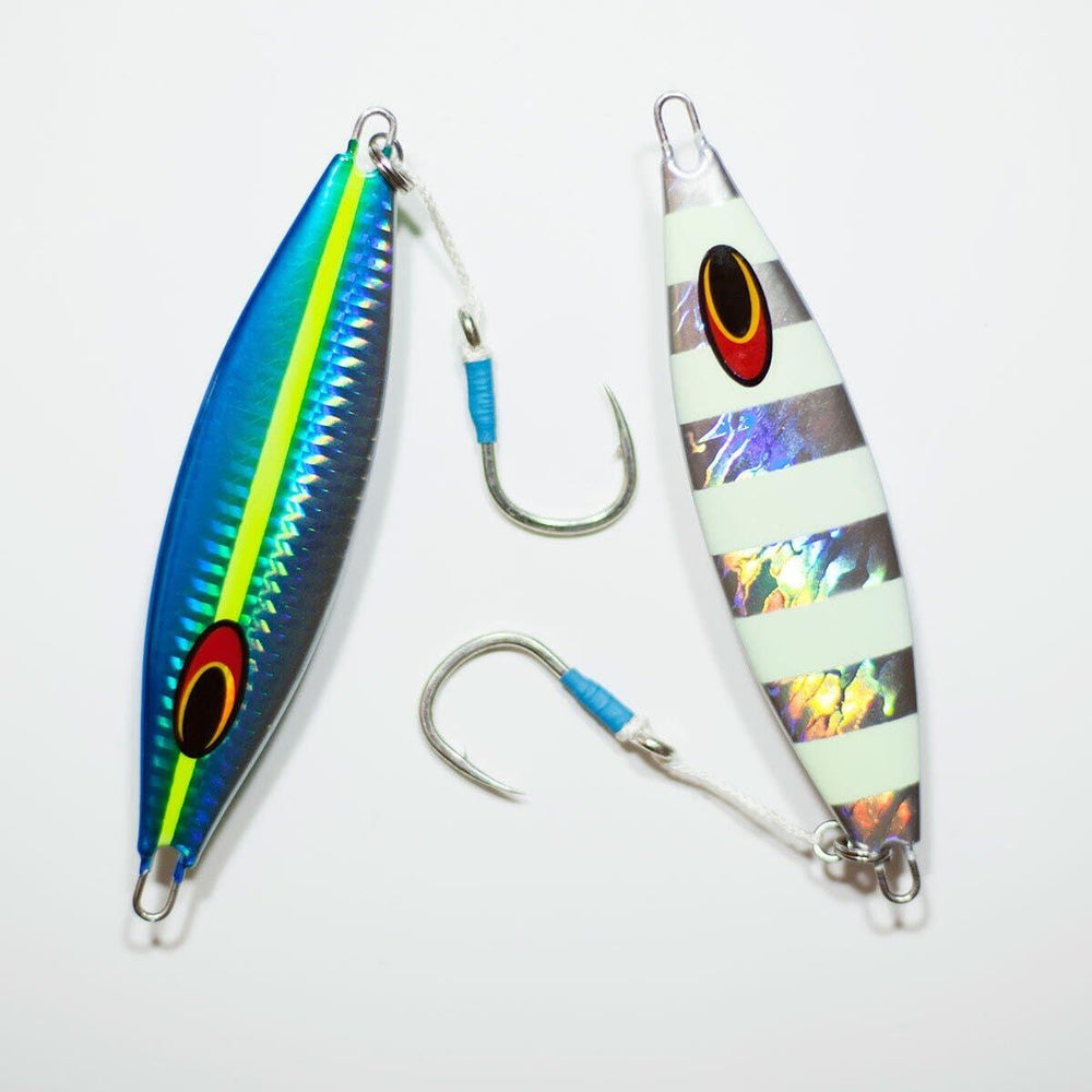 Nomad Design Buffalo 180g extended strike zone from fluttering descent.