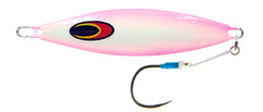 Nomad Design Buffalo Jig 80g Glow Pink for big tuna and pelagic fishing