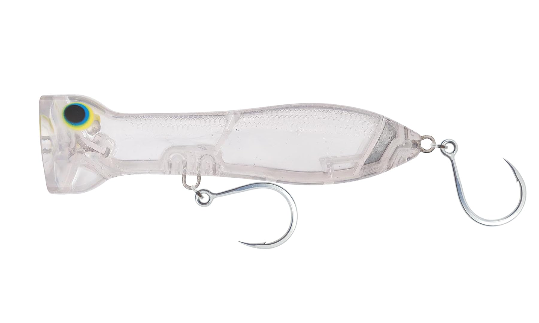 Nomad Design Chug Norris 150 Popper 6\" Clear - topwater lure
