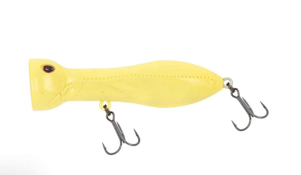 Nomad Design Chug Norris 72 topwater popper in action for big freshwater bass.