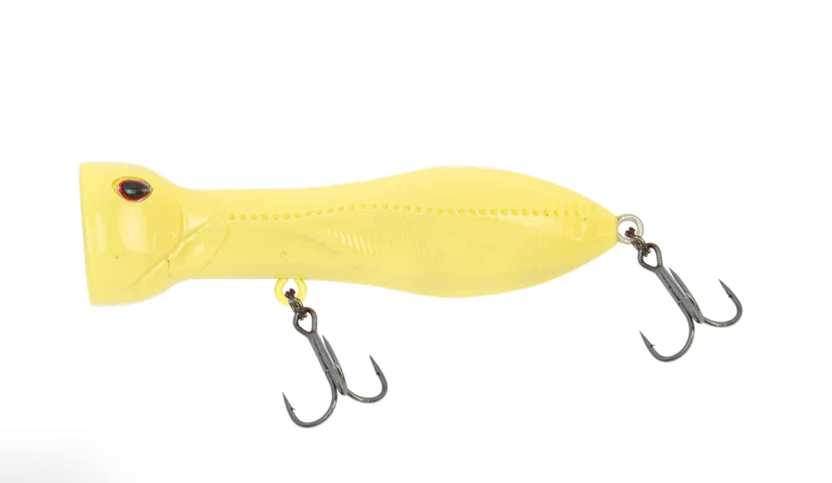 Nomad Design Chug Norris 72 topwater popper in action for big freshwater bass.