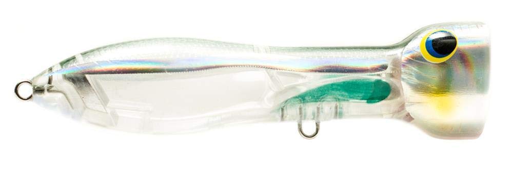 Nomad Design Chug Norris lure front view with holo ghost finish for offshore strikes.