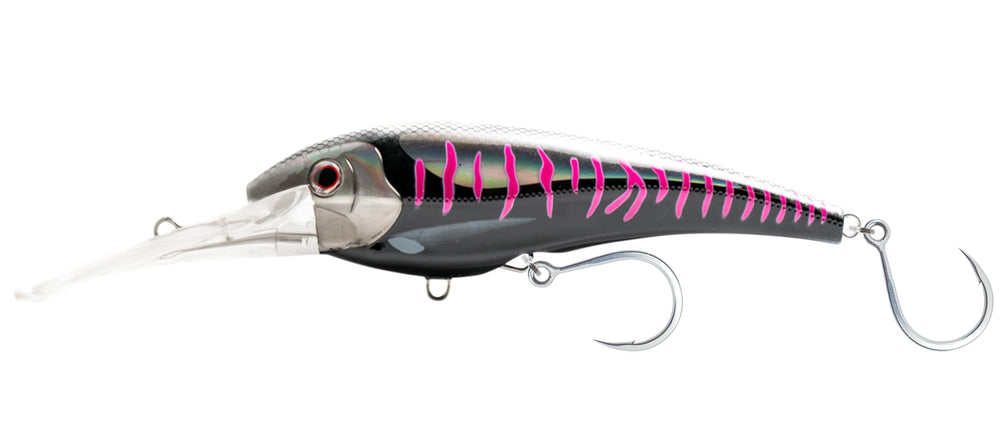 Nomad Design DTX Minnow 165 BPM front view highlights balanced trolling stability.