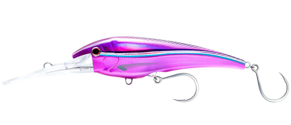 Nomad Design DTX Minnow 165 PFUS front view highlights strong hardware for reliable trolling.