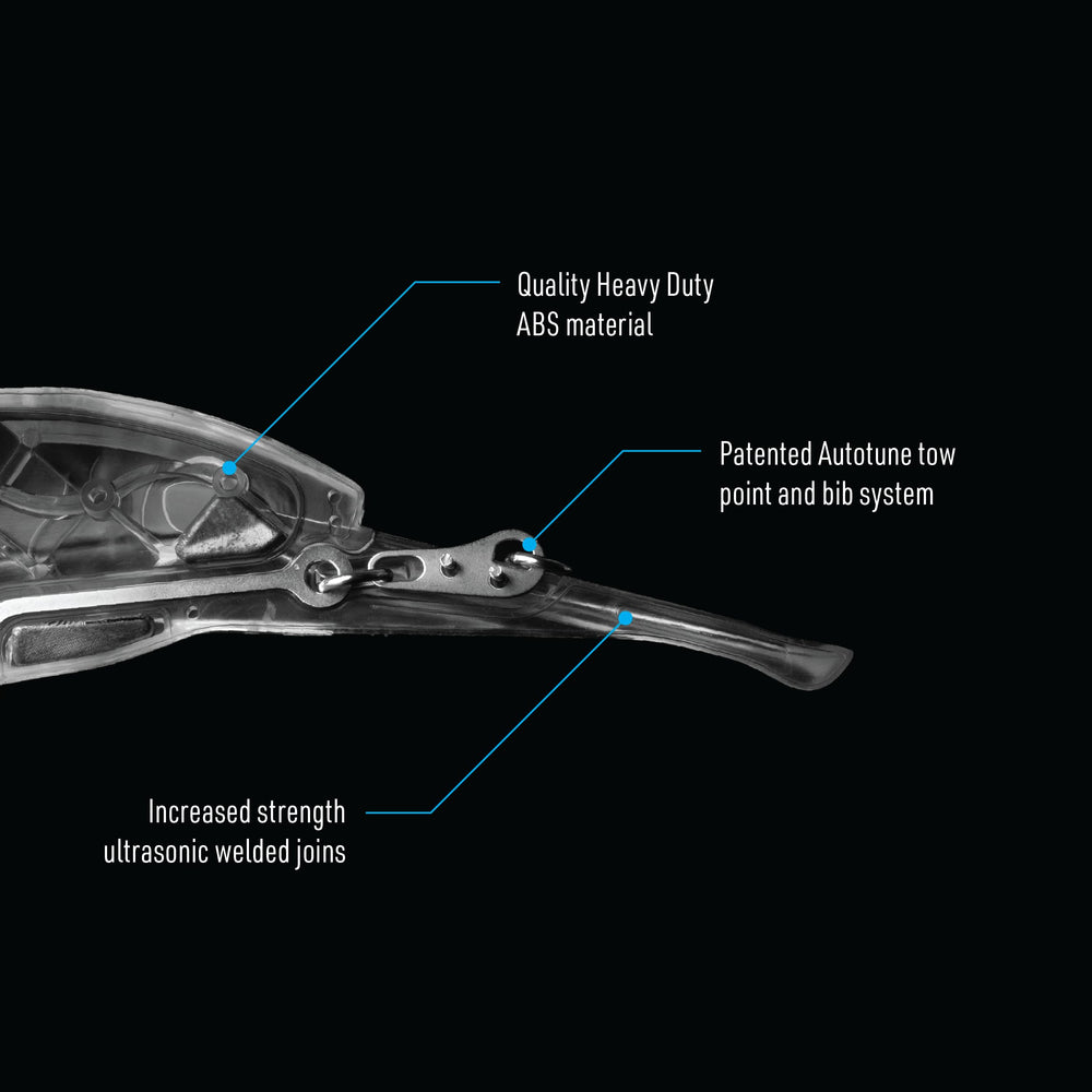 Nomad Design DTX Minnow 200 demonstrates Autotune feature for stable dives.