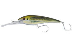 Nomad Design DTX Minnow 200 shows deep-diving action for targeting offshore predators in rough seas.