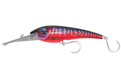 Nomad Design DTX Minnow 200 lure front view showing sturdy build for deep-water use.
