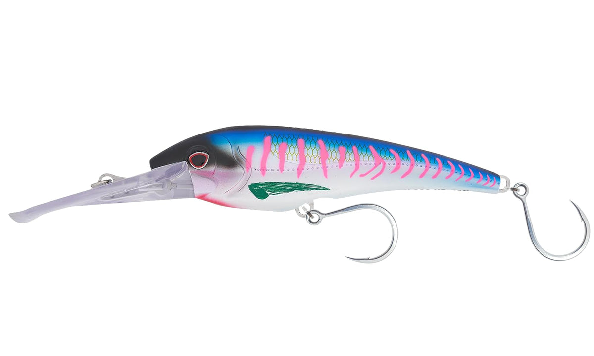Nomad Design DTX Minnow 200 self-adjusting system enables straight tracking.