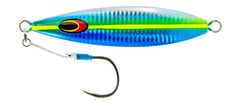 Nomad Design Gypsy back slide teardrop 200g jig for versatile water depths and reliable action.