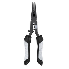 Nomad Design Hydra-X 10-inch bent-nose pliers with non-stick coating for tight rigging.