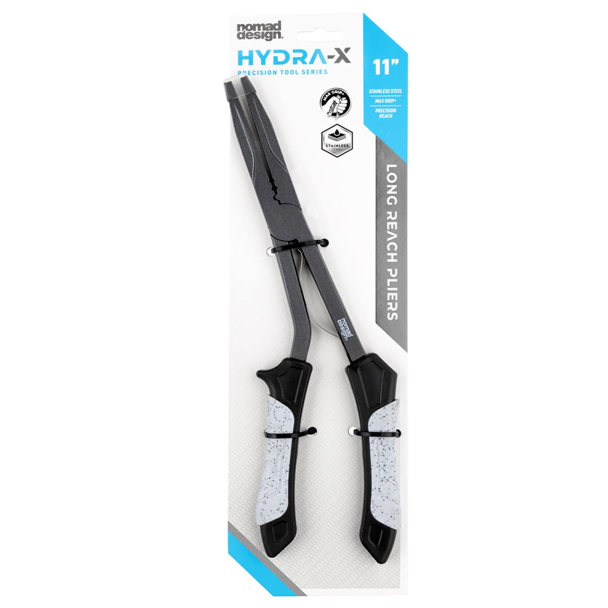 Nomad Design Hydra-X closeup shows tungsten cutters for clean cuts.