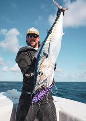 Nomad Design Madmacs pink-mackerel 200mm side profile shows lifelike swim and appeal.