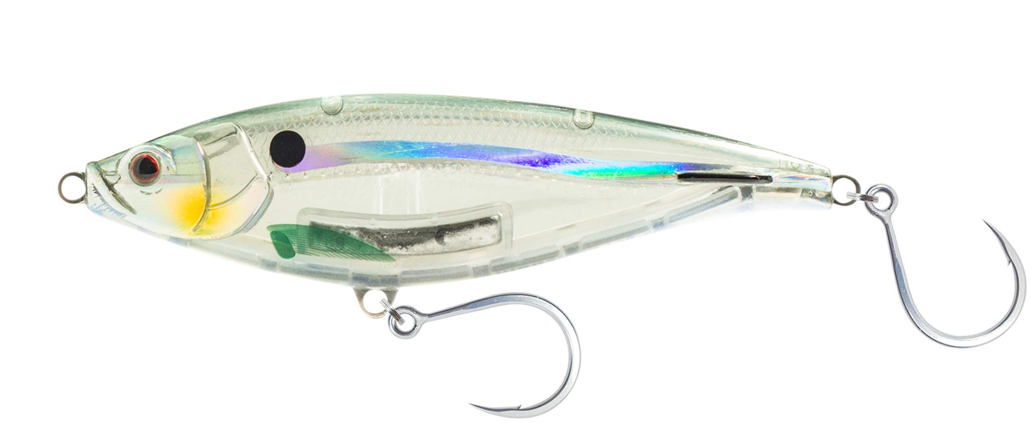 Nomad Design Madscad 150 front view shows a versatile sinking twitchbait designed for long casts