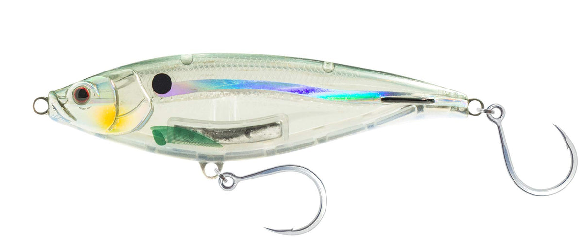 Nomad Design Madscad 150 front view shows a versatile sinking twitchbait designed for long casts