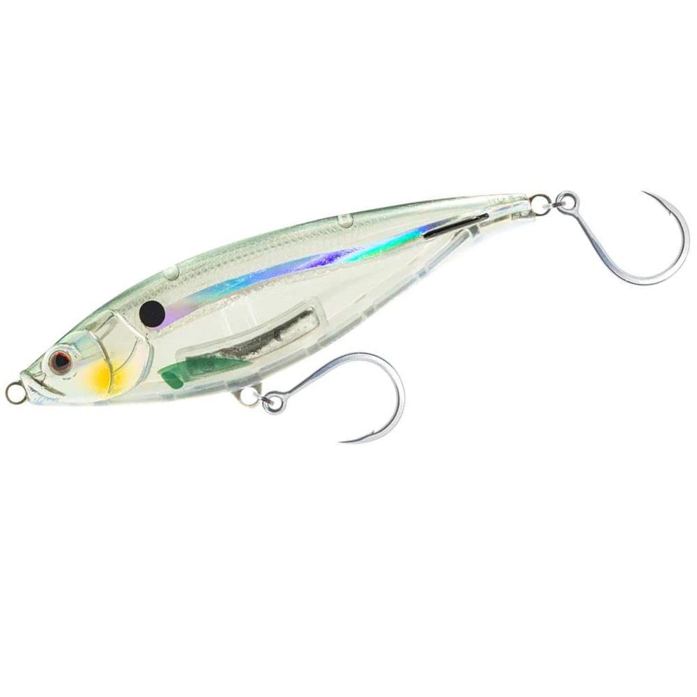 Nomad Design Madscad 150 sinking olive back during slow trolling behind a kayak