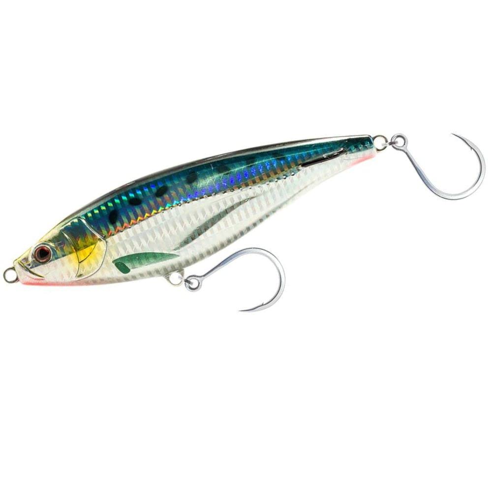 Nomad Design Madscad 150 sinking olive back lure on saltwater rig ready
