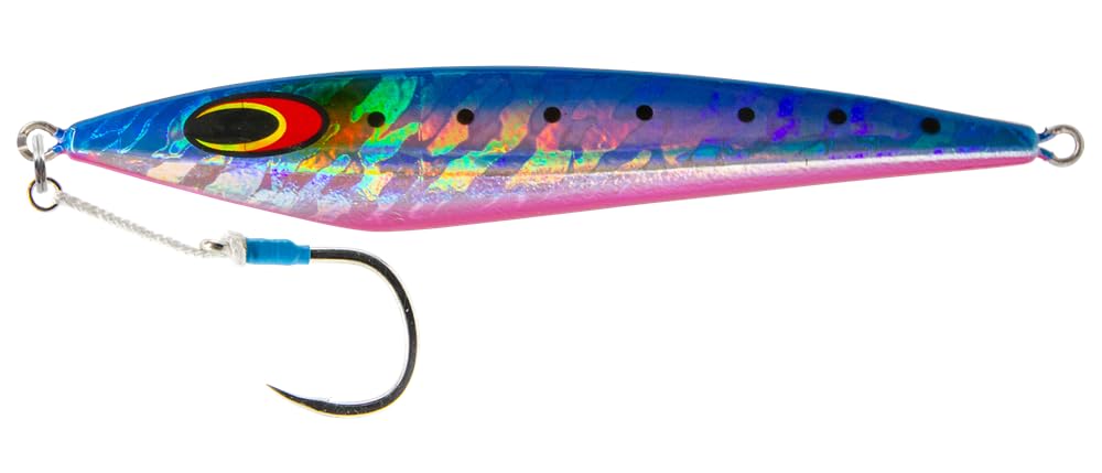 Nomad Design Ridgeback Micro Jig Sardine, ideal for slow pitch jigging and fast retrieves.