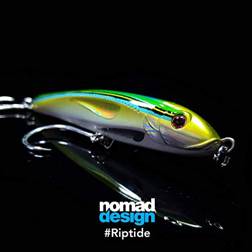 Nomad Design Riptide sinking action excels in current and structure.