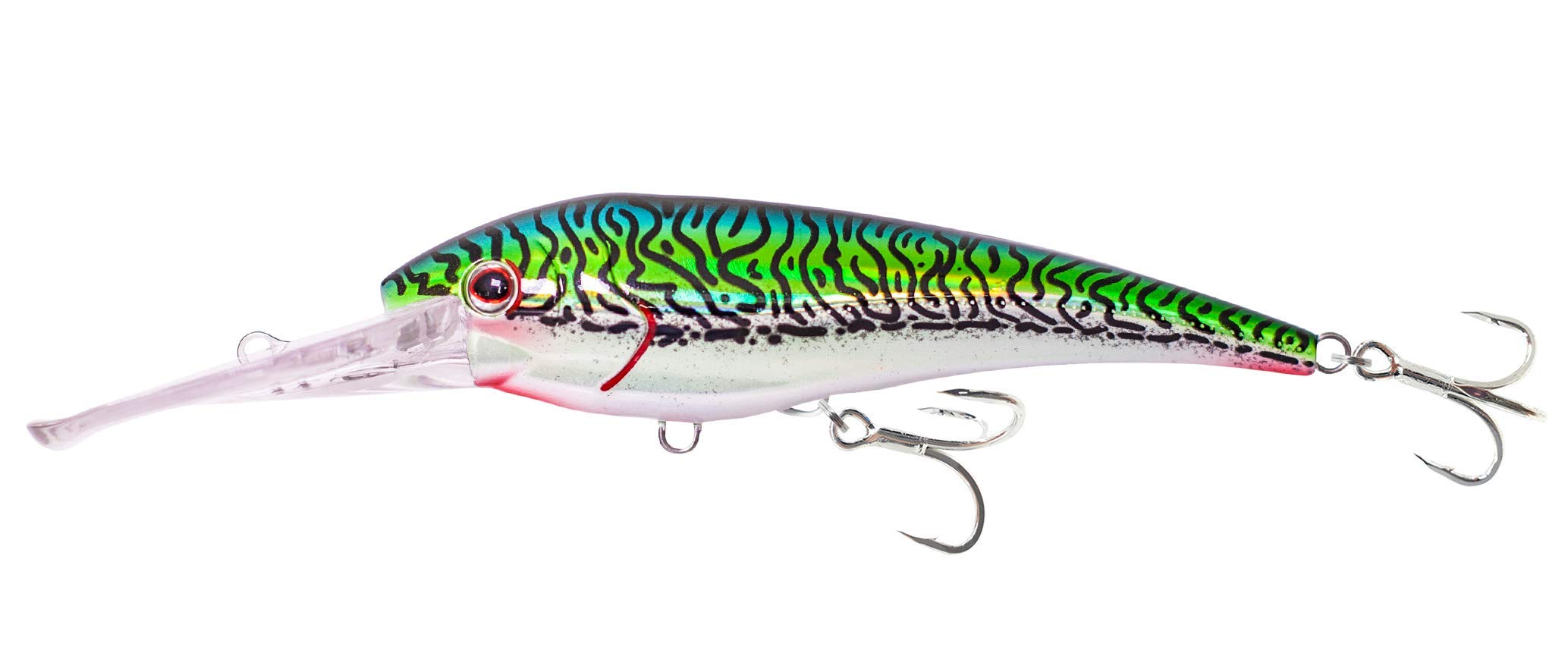 Nomad Design DTX 140F trolling lure angled side view