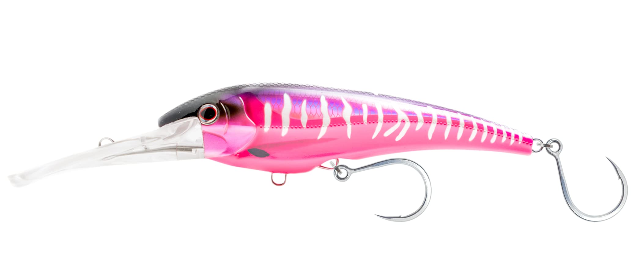 Nomad DTX Minnow Sinking 165mm Hot Pink Mackerel profile