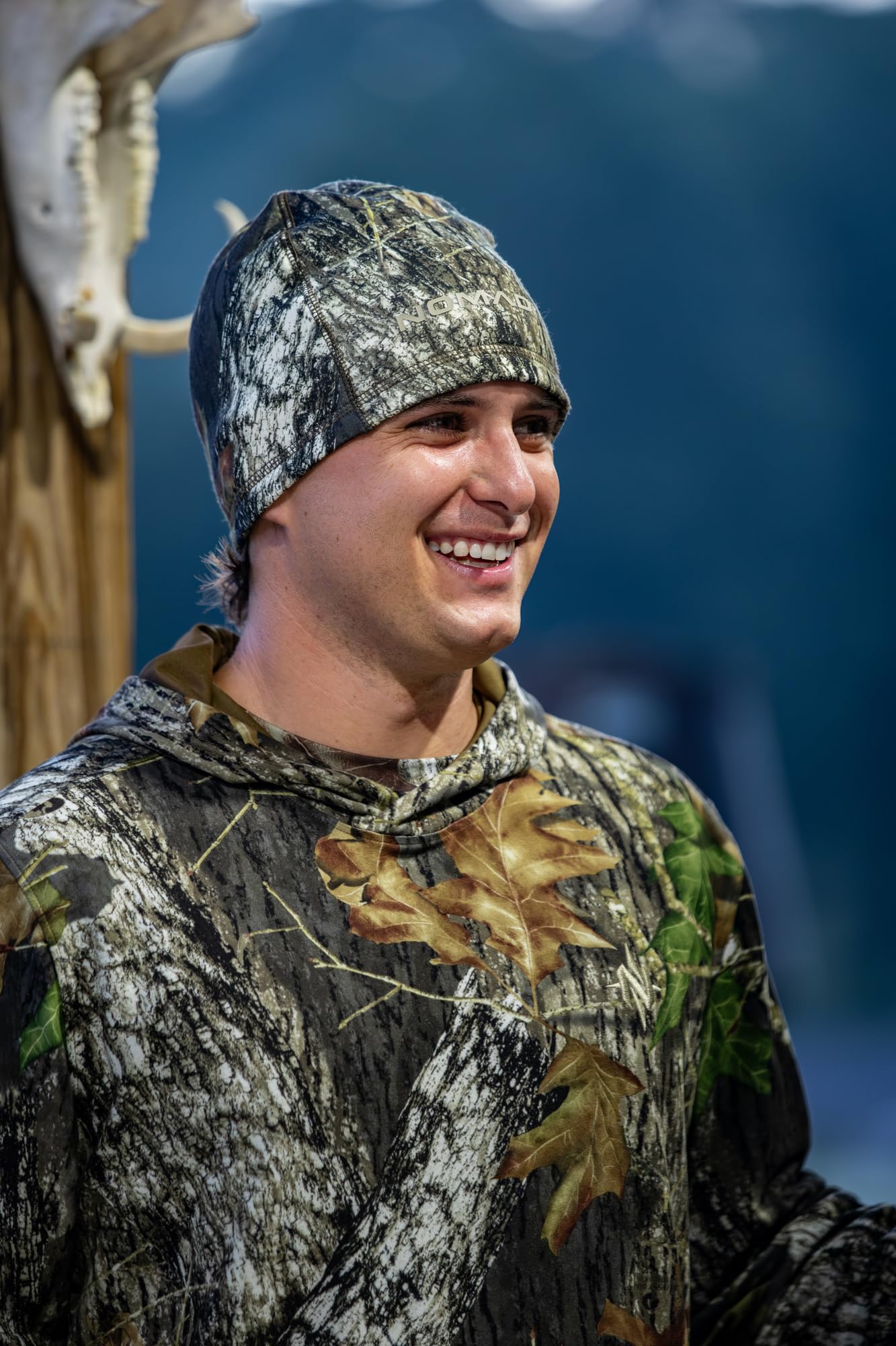 Nomad Axe Beanie interior warmth lining provides extra insulation for cold days.