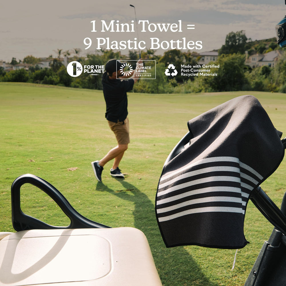 Nomadix Mini Towel quick-dry-feature enables fast towel turnaround between activities.