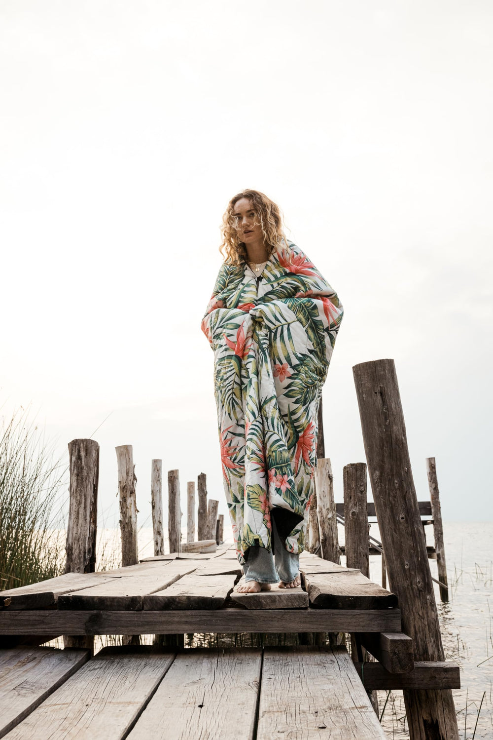 Nomadix Puffer Blanket light-fill design delivers feather-light warmth anywhere.