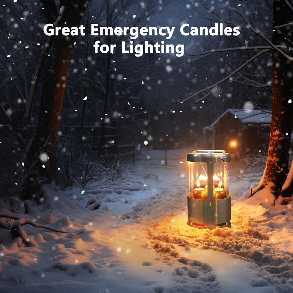 NOMFIX outdoor candle in survival kit for power outages.