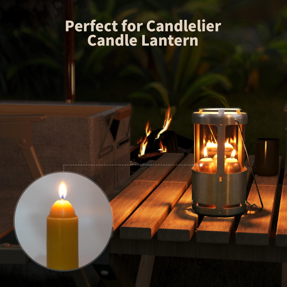 NOMFIX smokeless beeswax candle reduces soot during use.