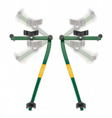 Over-molded supports protect firearm finishes