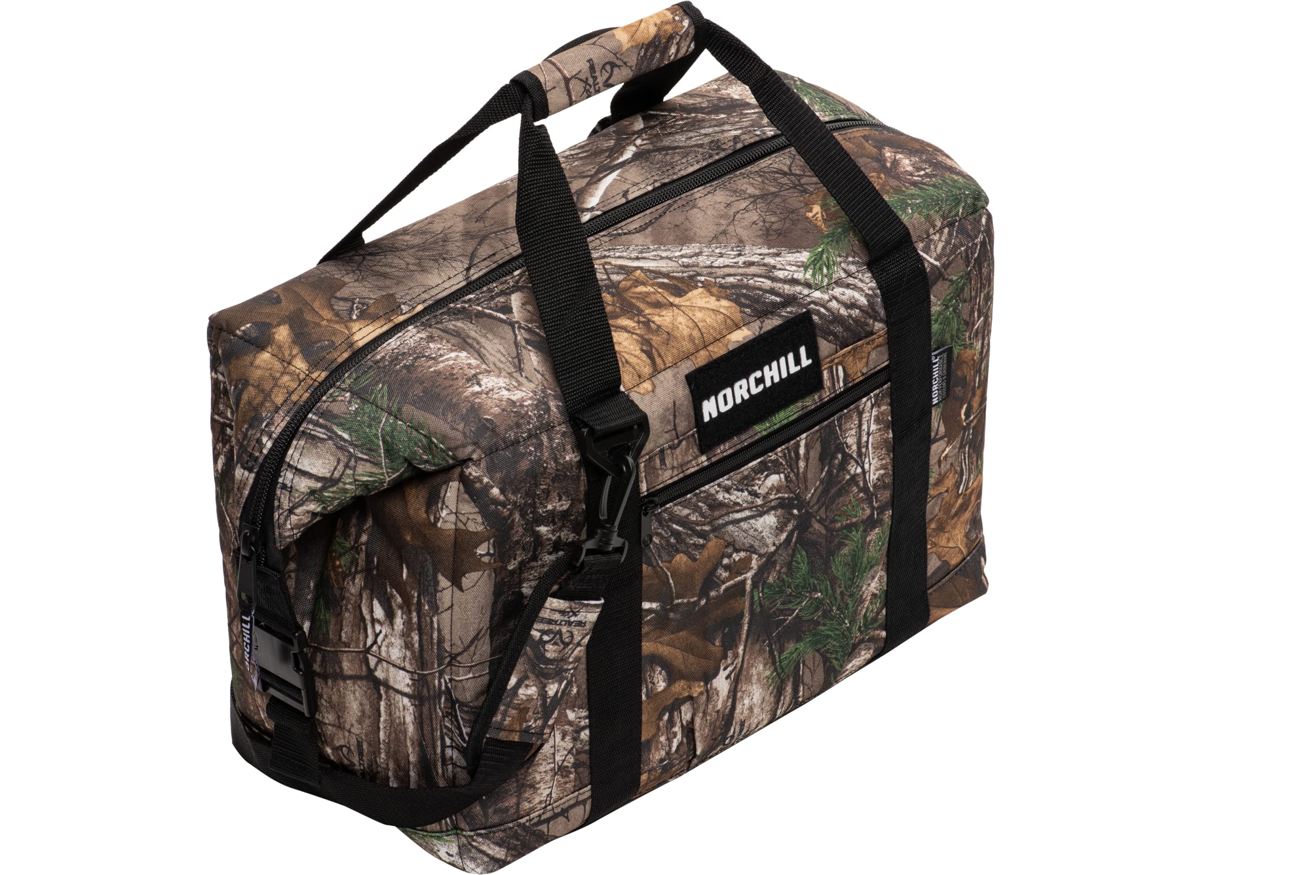 NorChill 48 Can Cooler interior liner close-up emphasizes easy-to-clean G8TRSkin surface