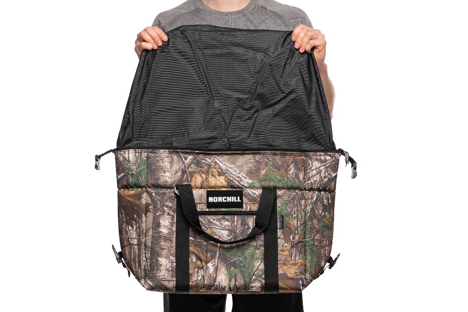 NorChill Realtree Xtra camo pattern blends with nature for stealthy outdoor use
