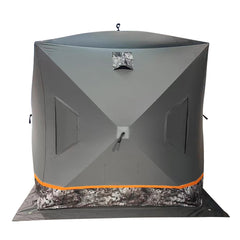 Nordic Legend HARDWATER Shanty 3-man interior showing seating and space