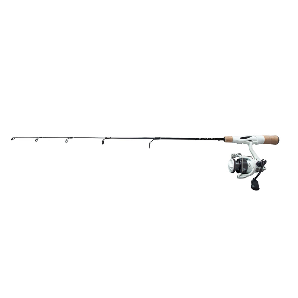 Nordic Legend titanium spring float rod, 32-inch, high-sensitivity ice fishing setup for precise lure feel