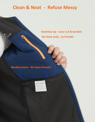Nordic Outland seam-detail close-up illustrating durable construction and wind protection