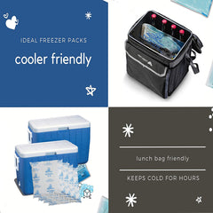 Nordic Pure Ice Packs used during grocery trips to keep cold items intact.