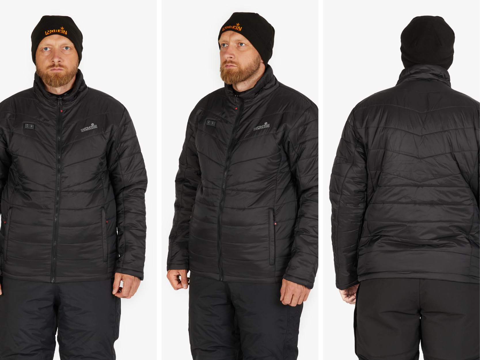 NORFIN Extreme 5 Heat Liner S worn under an outer jacket in cold weather