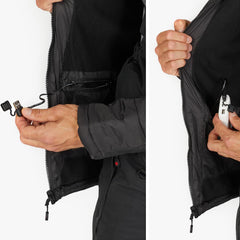NORFIN Extreme 5 Heat Liner zipper-detail emphasizing easy closure and snug fit