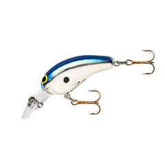 Norman Deep Tiny N Chrome Blue side view highlighting the compact profile for quick water onset