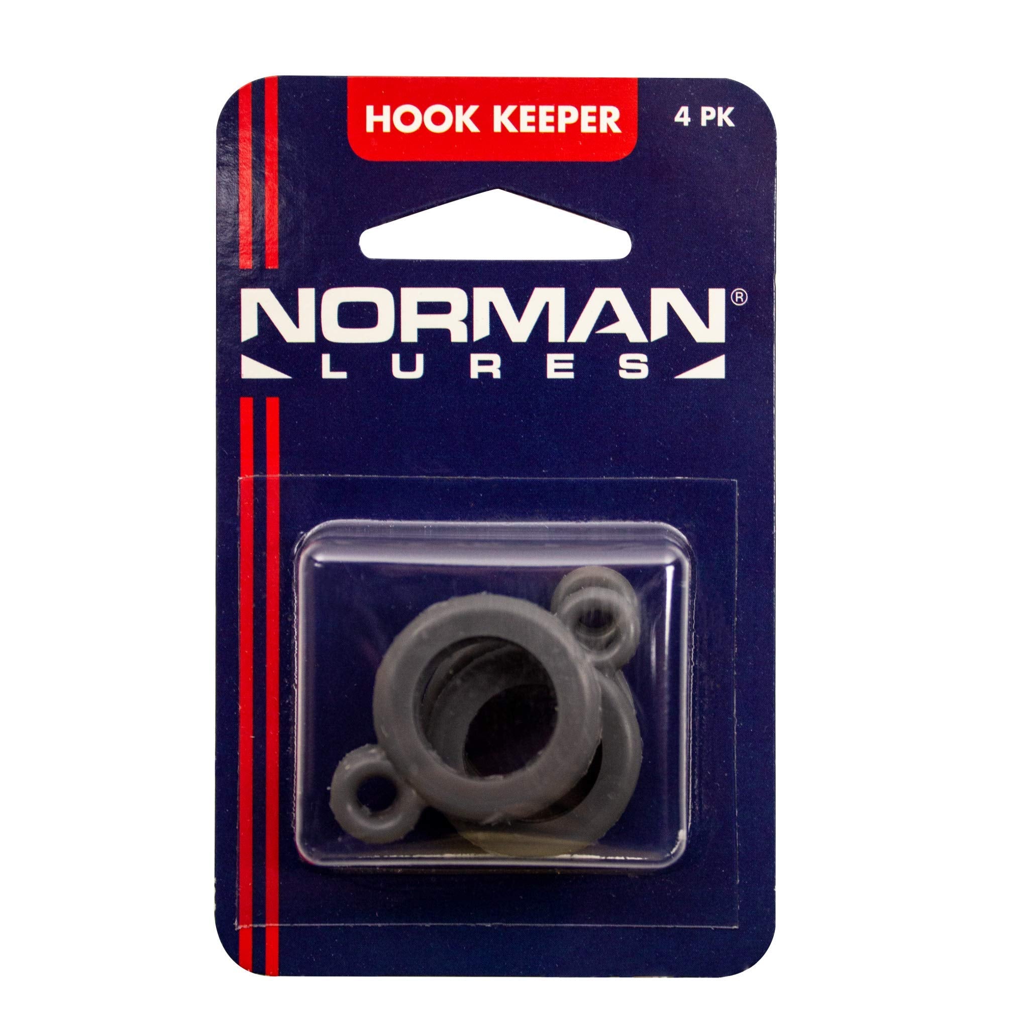 Pack of four Norman Hook Keepers ready for different rods