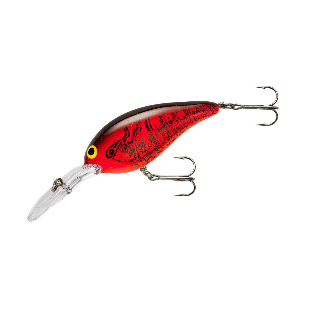 Norman Lures GDLN-F135 Pro Edge DLN chili bowl, front view, showing deep-diving action for 9–12 ft depth