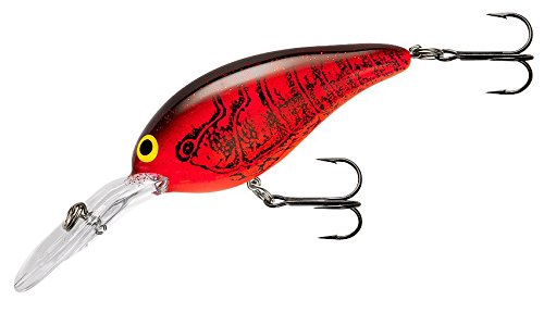 Norman Lures GDLN-F135 Pro Edge DLN chili bowl, side view, highlighting medium-wide action for versatile casting