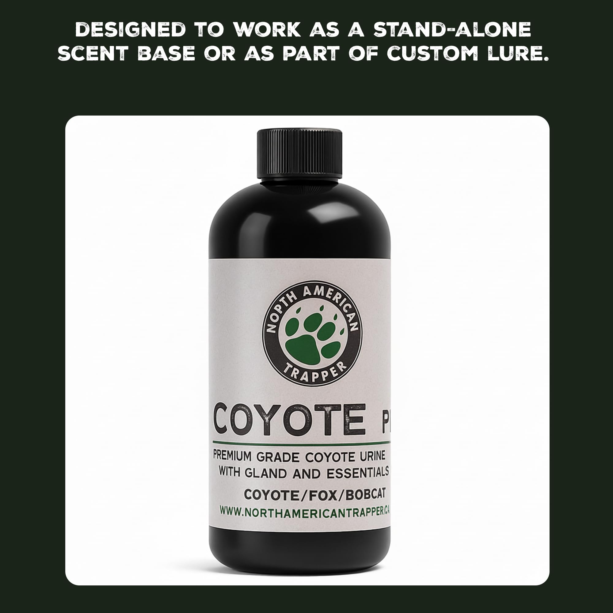 North American Trapper Coyote Plus weather-ready setup suits varied outdoor conditions
