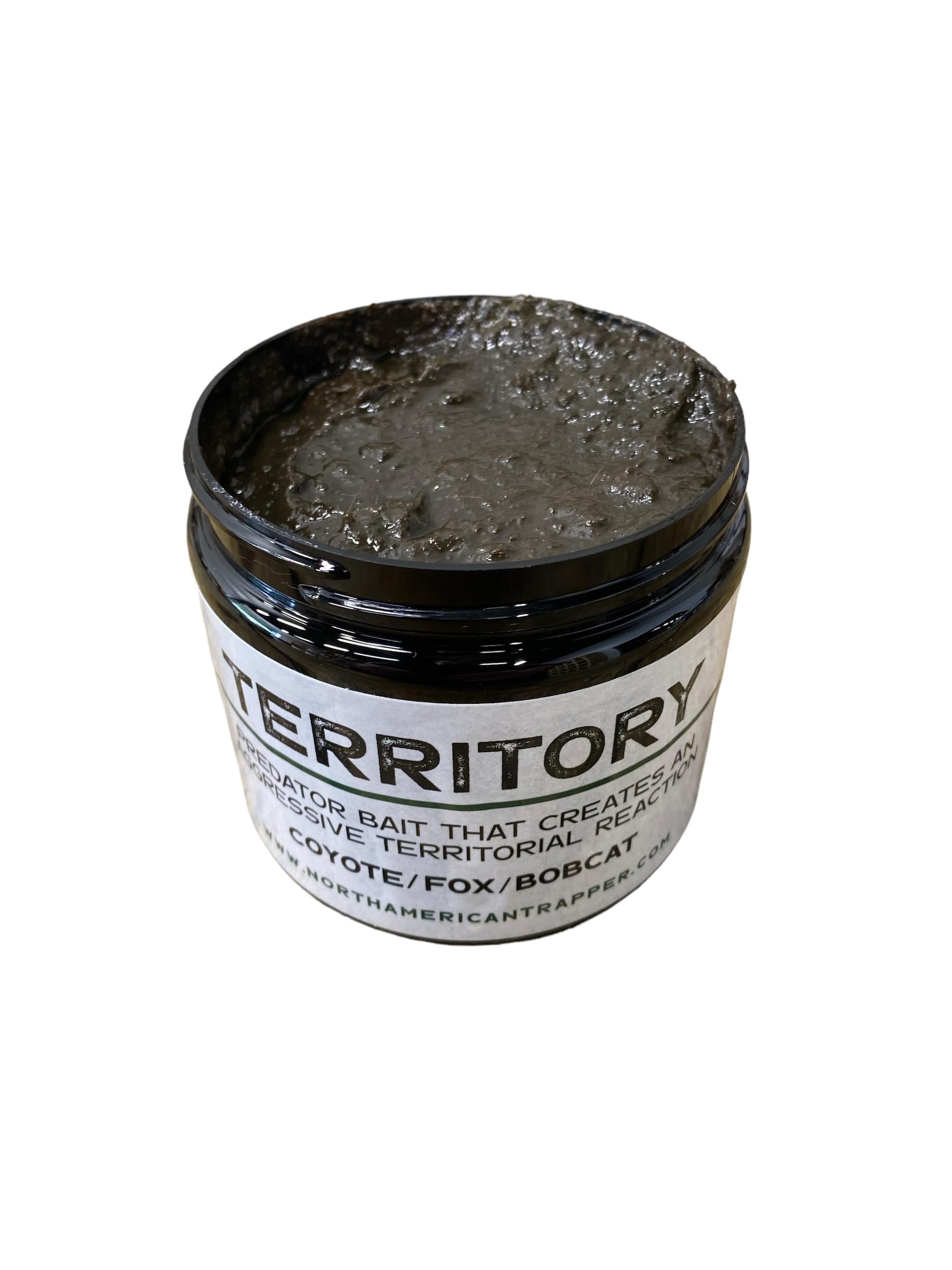 North American Trapper paste bait in use—easy application for reliable lure.