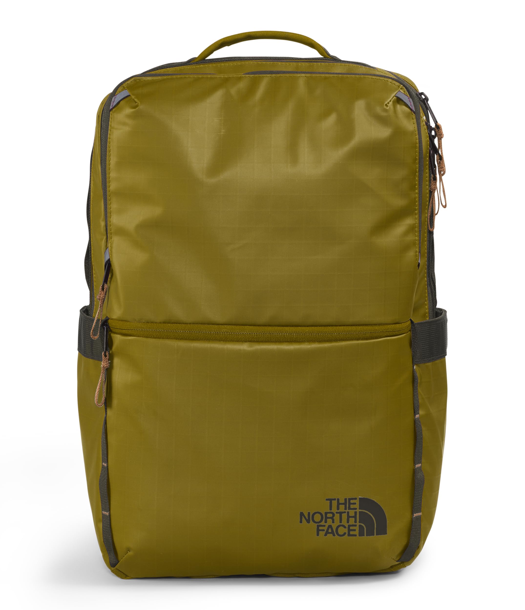 The North Face Base Camp Voyager Daypack front view shows rugged durability for daily use.