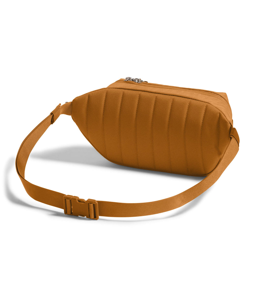 The North Face Berkeley Lumbar Bag exterior pocket keeps sunglasses and chapstick easily accessible.