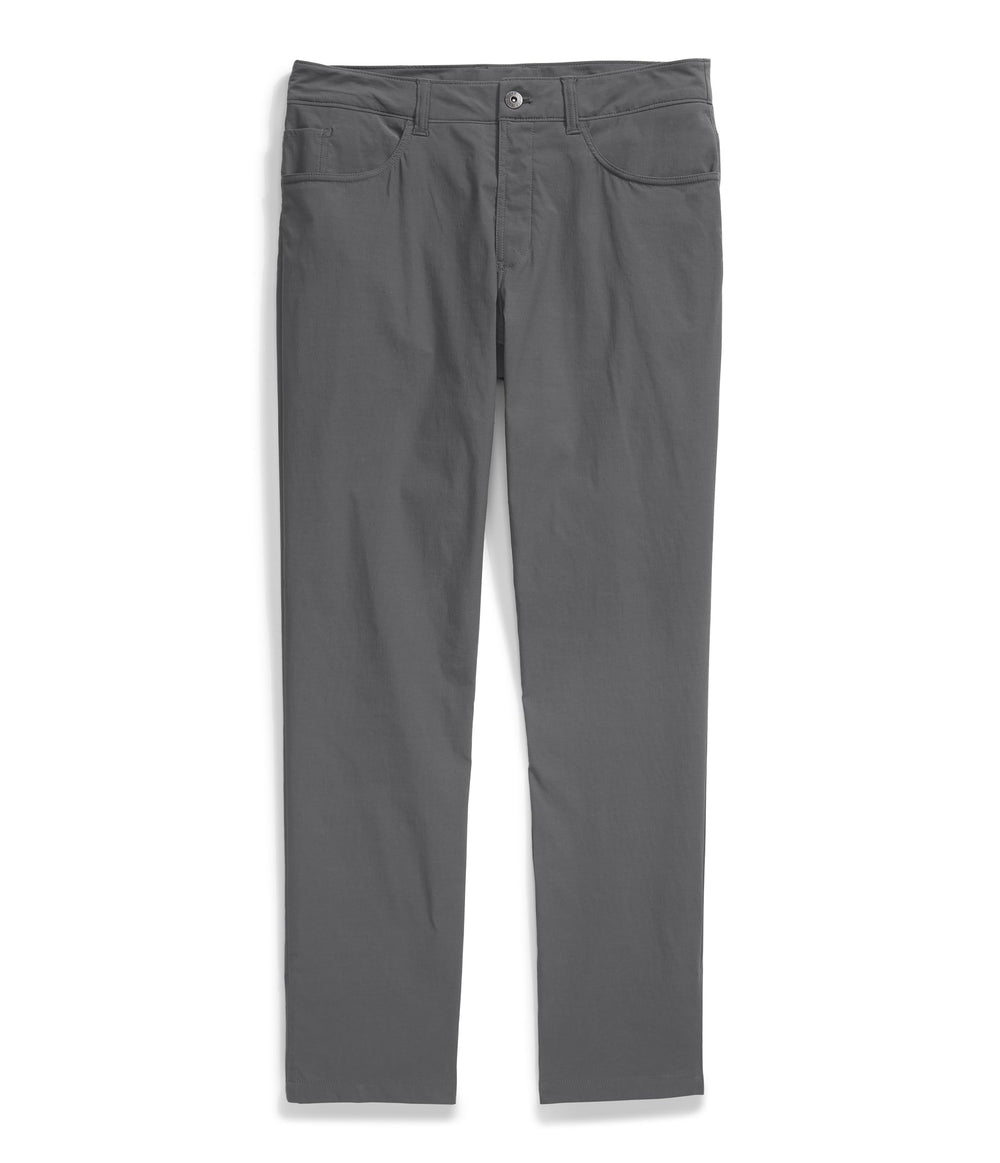 The North Face Sprag Pant moisture-wicking fabric in action for sweat management.